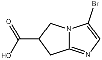 3-Bromo-6,7-dihydro-5H-pyrrolo[1,2-a]imidazole-6-carboxylic acid