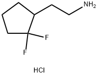 2-(2,2-DIFLUOROCYCLOPENTYL)ETHAN-1-AMINE HYDROCHLORIDE