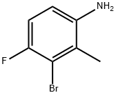 Benzenamine, 3-bromo-4-fluoro-2-methyl-