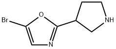5-bromo-2-(pyrrolidin-3-yl)-1,3-oxazole