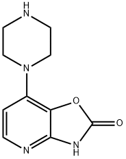 Oxazolo[4,5-b]pyridin-2(3H)-one, 7-(1-piperazinyl)-