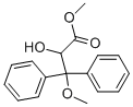 2-hydroxy-3-methoxy-3,3-diphenylpropanoic acid methyl ester