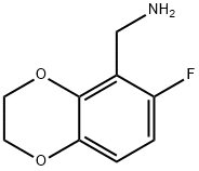 1,4-Benzodioxin-5-methanamine, 6-fluoro-2,3-dihydro-