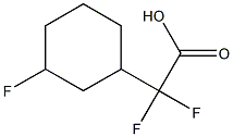 2,2-difluoro-2-(3-fluorocyclohexyl)acetic acid