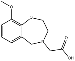 2-(9-Methoxy-2,3-dihydrobenzo[f][1,4]oxazepin-4(5H)-yl)acetic Acid