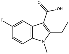 1H-Indole-3-carboxylic acid, 2-ethyl-5-fluoro-1-methyl-