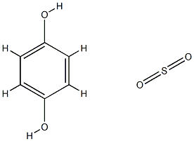 hydroquinone, compound with sulphur dioxide