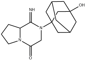 Pyrrolo[1,2-a]pyrazin-4(1H)-one, hexahydro-2-(3-hydroxytricyclo[3.3.1.13,7]dec-1-yl)-1-imino-