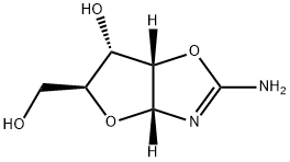 (3aR,5S,6S,6aS)-2-amino-5-(hydroxymethyl)-3a,5,6,6a-tetrahydrofuro[2,3-d]oxazol-6-ol