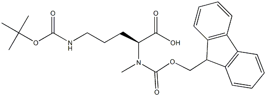 (9H-Fluoren-9-yl)MethOxy]Carbonyl N-Me-Orn(Boc)-OH