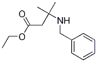 Butanoic acid, 3-methyl-3-[(phenylmethyl)amino]-, ethyl ester