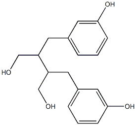 2,3-bis[(3-hydroxyphenyl)methyl]butane-1,4-diol