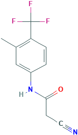 2-Cyano-N-[3-methyl-4-(trifluoromethyl)phenyl]-acetamide
