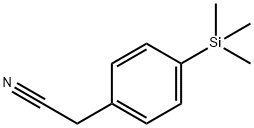 2-[4-(trimethylsilyl)phenyl]acetonitrile