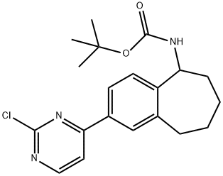 tert-butyl N-[2-(2-chloropyrimidin-4-yl)-6,7,8,9-tetrahydro-5H-benzo[7]annulen-5-yl]carbamate