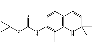 Carbamic acid, (1,2-dihydro-2,2,4,8-tetramethyl-7-quinolinyl)-, 1,1-dimethylethyl ester (9CI)