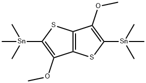 (3,6-dimethoxythieno[3,2-b]thiophene-2,5-diyl)bis(trimethylstannane)