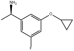 (R)-1-(3-cyclopropoxy-5-fluorophenyl)ethan-1-amine