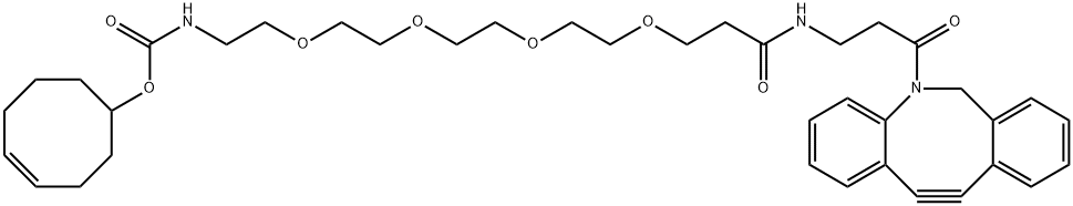 (4E)-反式环辛烯-四聚乙二醇-二苯并环辛炔