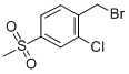 1-(bromomethyl)-2-chloro-4-methylsulfonylbenzene