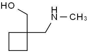 (1-[(Methylamino)methyl]cyclobutyl)methanol