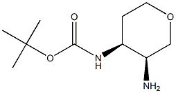 ((3S,4S)-3-氨基四氢-2H-吡喃-4-基)氨基甲酸叔丁酯