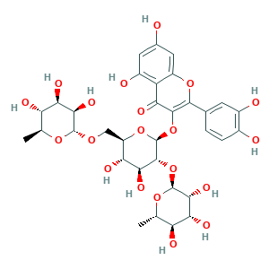槲皮素-3-O-芸香糖-(1→2)-O-鼠李糖苷