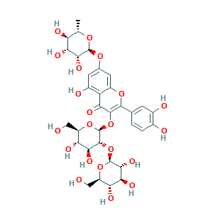 槲皮素-3-O-槐二糖-7-O-鼠李糖苷