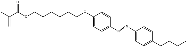 2-Propenoic acid, 2-methyl-, 6-[4-[2-(4-butylphenyl)diazenyl]phenoxy]hexyl ester