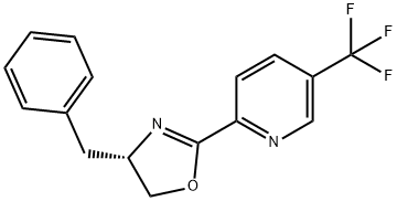 2-[(4S)-4,5-二氢-4-(苯甲基)- 2-恶唑基]-5-(三氟甲基)-吡啶