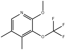 4,5-Dimethyl-2-methoxy-3-(trifluoromethoxy)pyridine