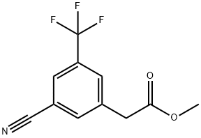 Methyl 3-cyano-5-(trifluoromethyl)phenylacetate