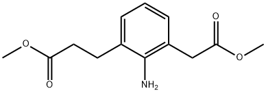 Methyl 2-amino-3-(3-methoxy-3-oxopropyl)phenylacetate