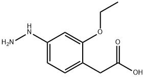 2-Ethoxy-4-hydrazinylphenylacetic acid