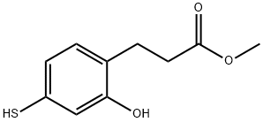 Methyl 2-hydroxy-4-mercaptophenylpropanoate