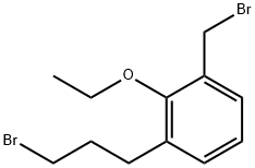 3-(3-Bromopropyl)-2-ethoxybenzylbromide