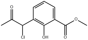Methyl 3-(1-chloro-2-oxopropyl)-2-hydroxybenzoate