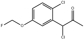 1-Chloro-1-(2-chloro-5-(fluoromethoxy)phenyl)propan-2-one