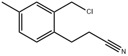 2-(Chloromethyl)-4-methylphenylpropanenitrile