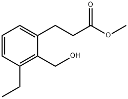 Methyl 3-(3-ethyl-2-(hydroxymethyl)phenyl)propanoate