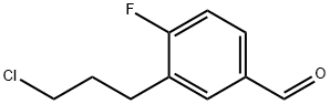 3-(3-Chloropropyl)-4-fluorobenzaldehyde