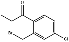 1-(2-(Bromomethyl)-4-chlorophenyl)propan-1-one