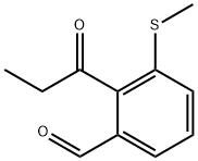 3-(Methylthio)-2-propionylbenzaldehyde
