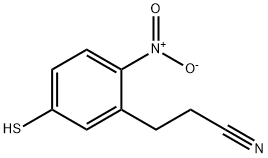 5-Mercapto-2-nitrophenylpropanenitrile