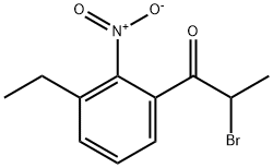 1-Propanone, 2-bromo-1-(3-ethyl-2-nitrophenyl)-