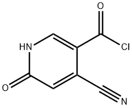 4-Cyano-6-hydroxynicotinoyl chloride