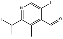 2-(Difluoromethyl)-5-fluoro-3-methylpyridine-4-carboxaldehyde
