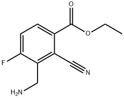 Ethyl 3-aminomethyl-2-cyano-4-fluorobenzoate