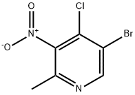 Pyridine, 5-bromo-4-chloro-2-methyl-3-nitro-