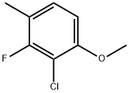 2-Chloro-3-fluoro-1-methoxy-4-methylbenzene